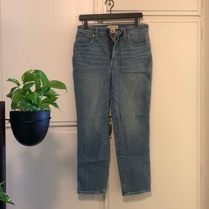 Madewell Stovepipe Jeans in Euclid Wash